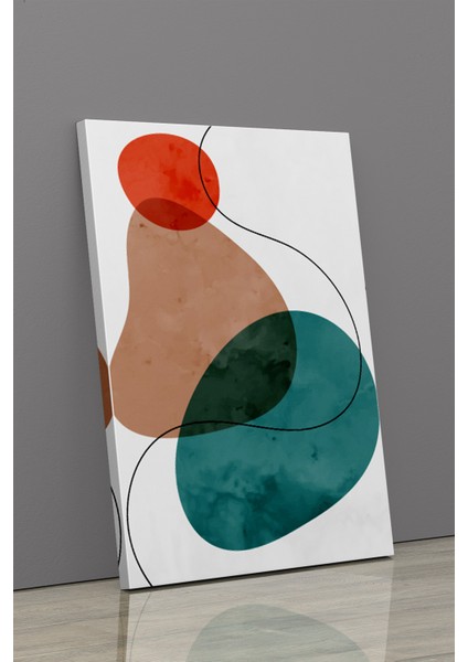 Gift Pack Soyut Modern Minimal Kanvas Tablosu 3'lü Canvas Tablo Seti