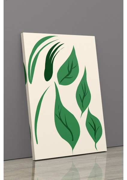 Gift Pack Tropikal Soyut Modern Minimal Kanvas Tablosu 3'lü Canvas Tablo Seti