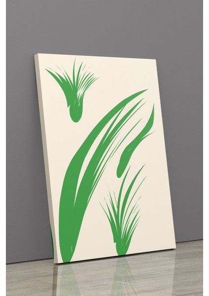 Gift Pack Tropikal Soyut Modern Minimal Kanvas Tablosu 3'lü Canvas Tablo Seti