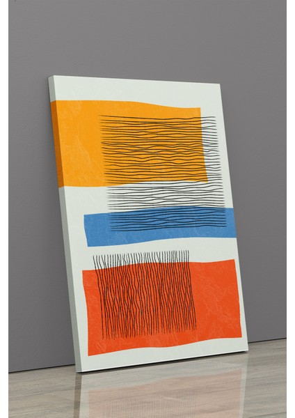 Gift Pack Soyut Modern Minimal Kanvas Tablosu 3'lü Canvas Tablo Seti