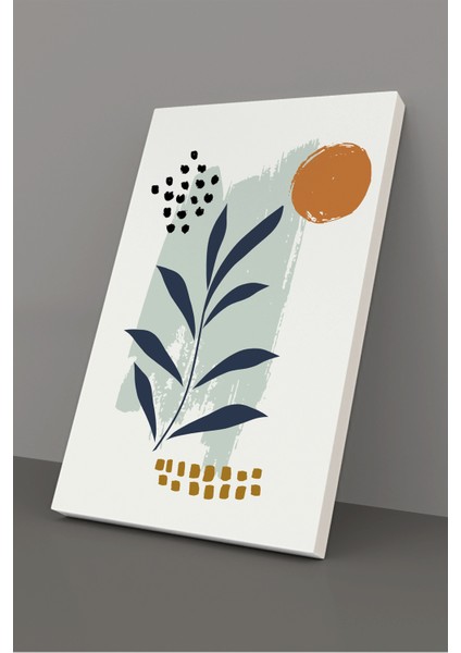 Soyut Modern Minimal Kanvas Tablosu 3'lü Canvas Tablo Seti
