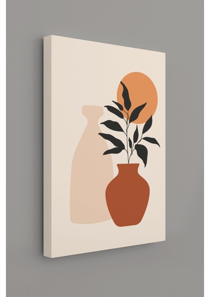 Soyut Modern Minimal Kanvas Tablosu 3'lü Canvas Tablo Seti