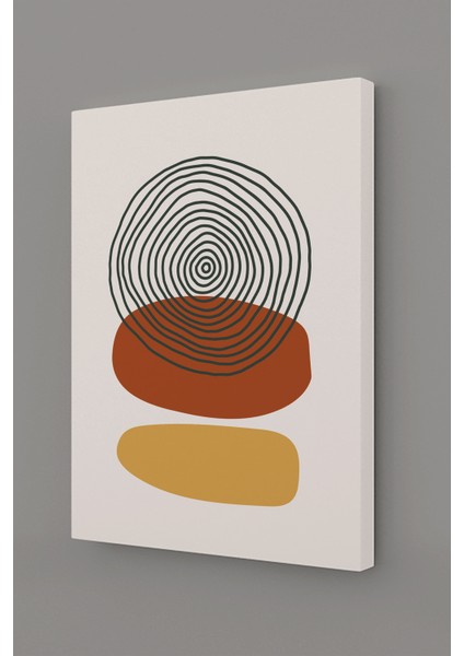 Gift Pack Soyut Modern Minimal Kanvas Tablosu 3'lü Canvas Tablo Seti
