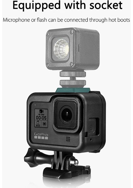 GO196 Gopro Hero 8 Black Için Çerçeve Frame