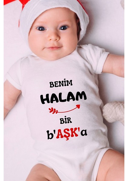 Özel Tasarım Bebek Zıbın - Çıtçıtlı Body (Benim Halam Bir B'aşk'a!)
