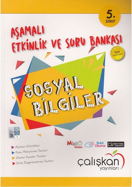 5 Sınıf Sosyal Bilgiler Etkinlik Soru Bankası Yay