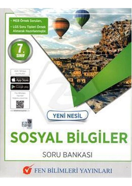 7 Sınıf Yeni Nesil Sosyal Bilgiler Soru Bankası Fen Bilimleri Yay