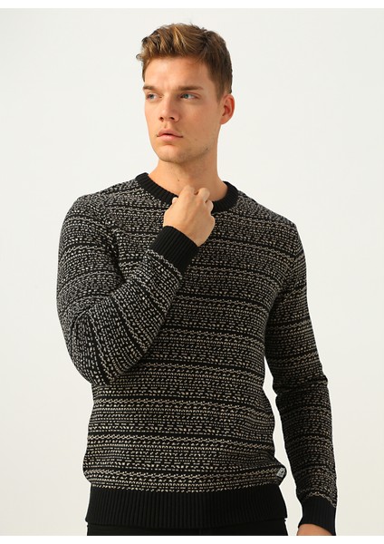 Dale Knit O Yaka Erkek Lacivert Kazak indirimleri