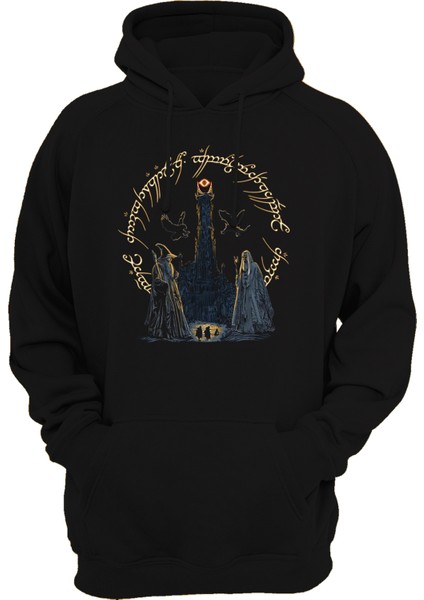 Lotr Yüzüklerin Efendisi Baskılı 3 Ipl. Şardonlu, Içi Polar, KALIN(600GR) Hoodie