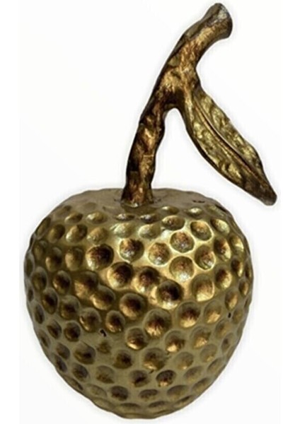 Küçük Boy Gold Elma Obje