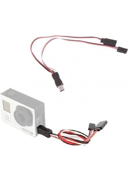 GO01 Gopro Hero 3 3+ 4 Için Av Video Fpv Kablo