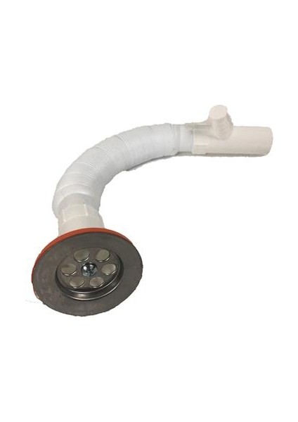 Lavabo Sifonu Paslanmaz Çamaşır Çıkışlı