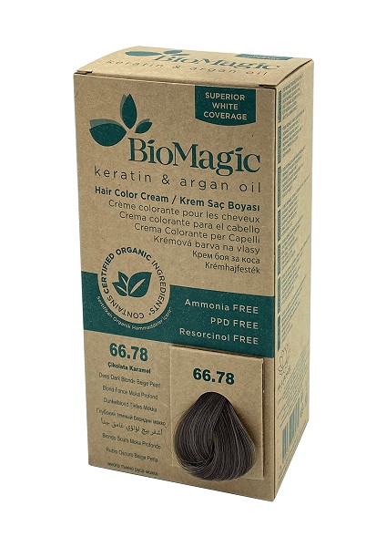 Saç Boyası Çikolata Karamel No: 66.78