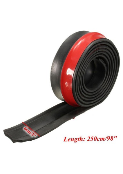 Samurai Ez Lip Ön Lip Kauçuk Esnek Yumuşak 3m Yapışkanlı Ek 2.5 M