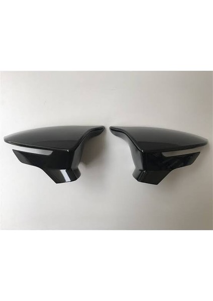 Seat Leon Mk3 Mk3.5 Batman Yarasa Ayna Kapağı Piano Black Abs Plastik