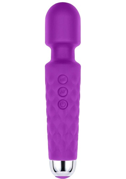 Massage Vibes Purple 20 Mod Usb Şarjlı Masaj Vibratör