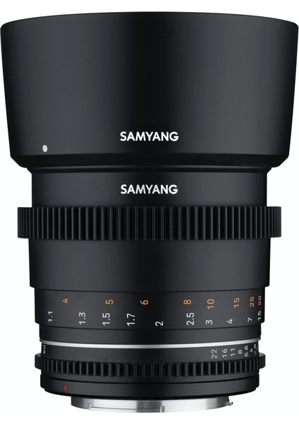 85 mm T1.5 Vdslr Mkıı Sine Lens Canon Ef Uyumlu modelleri