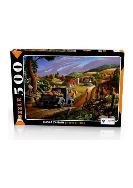 Hasat Zamanı 500 Parça Puzzle Yapboz