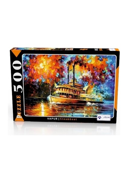 Vapur 500 Parça Puzzle Yapboz