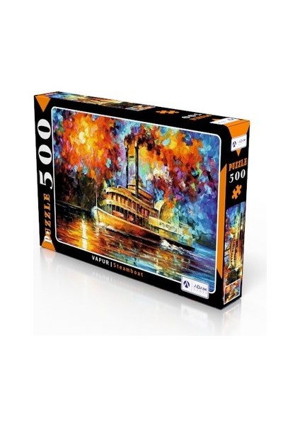 Vapur 500 Parça Puzzle Yapboz