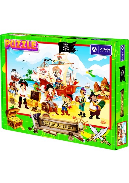 Hazine Avcıları 150 Parça Puzzle Yapboz