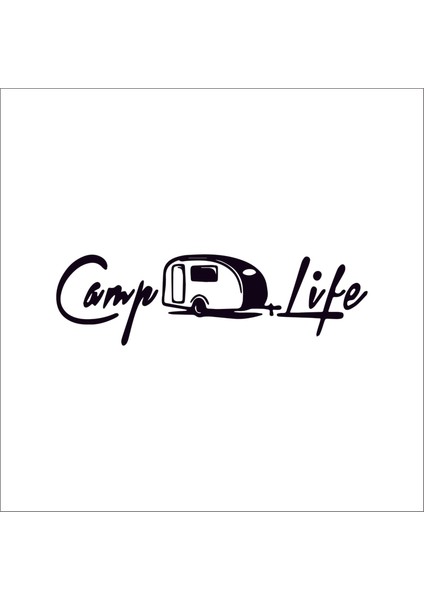 Camp Life Karavan Sticker