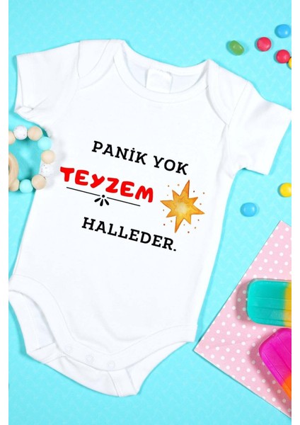 Özel Tasarım Bebek Zıbın 0-3 Yaşa Uygun(Panik Yok Teyzem Halleder!)