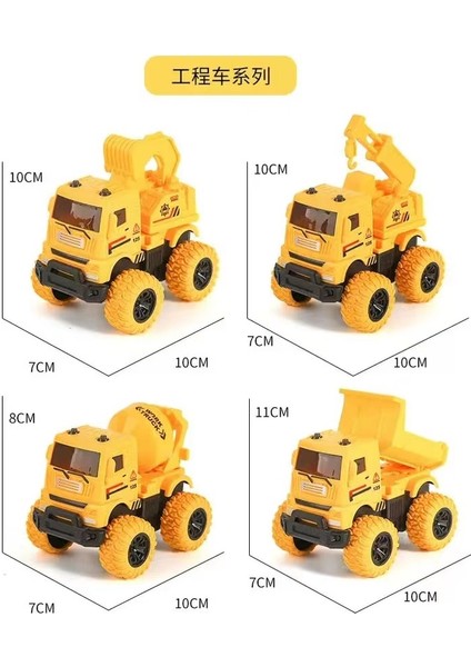 Dört Tekerlekten Çekişli Off-Road Araç Oyuncak Askeri Itfaiye Aracı (Yurt Dışından) modelleri