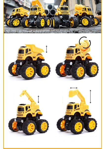 Dört Tekerlekten Çekişli Off-Road Araç Oyuncak Askeri Itfaiye Aracı (Yurt Dışından) indirimleri