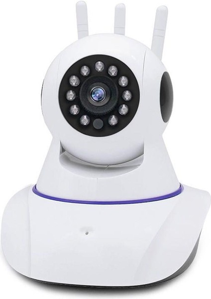 Usefull 360 Derece Gece Görüşlü 3 Antenli Ip Kamera - Hd Wifi Kablosuz Kamera fiyatları