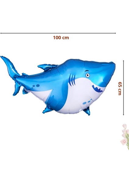 Köpek Balığı Folyo Balon - 90 cm x 50 cm fiyatları