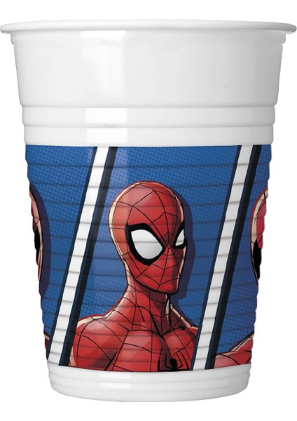 Spiderman Team Up Plastik Bardak - 8 Adet modelleri