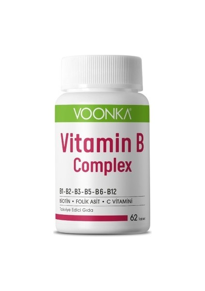 Vitamin B Complex 62 Tablet