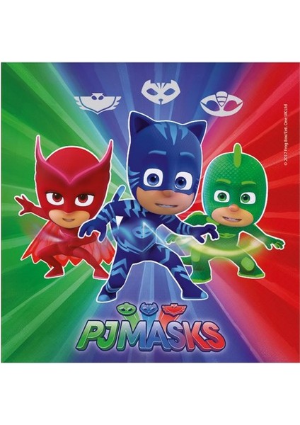 Balonevi, Pjmasks, Kağıt Peçete 16 Adet 33X33 cm