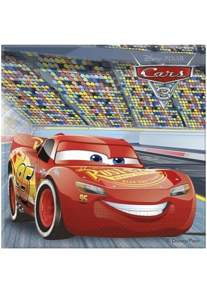 Balonevi, Cars 3, Kağıt Peçete 20 Adet 33X33 cm