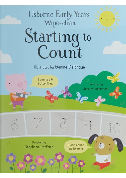 Starting To Count (Usborne Early Years Wipe-Clean)