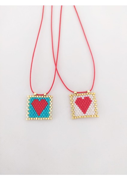 Miyuki Kalp Kolye modelleri