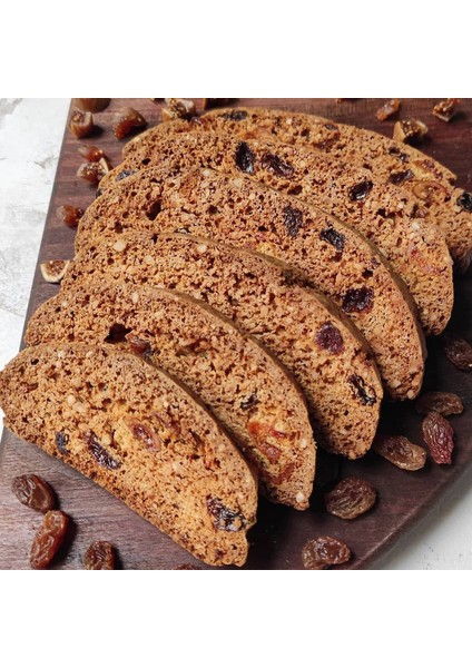 Glutensiz ve Badem Unlu Sade Biscotti