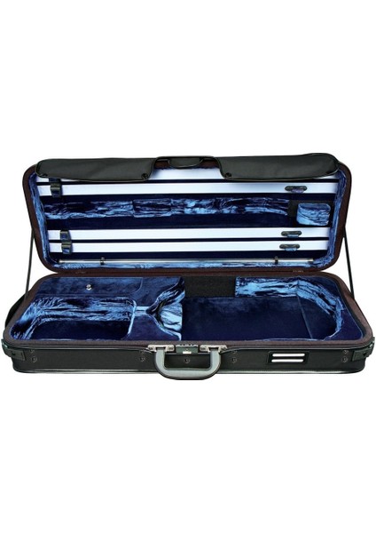 Viyola Kutu Gewa Strato Super Light Weight De Luxe 2.7kg Siyah-Mavi