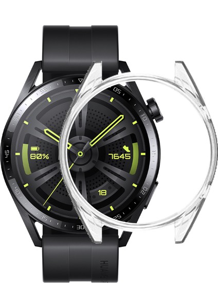 Huawei Watch Gt3 46 mm 360 Koruma Ultra Ince Silikon Kılıf