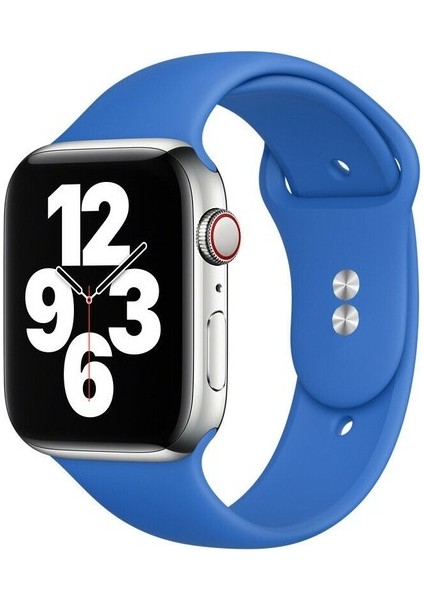 7 6 5 4 3 2 1 Se 38MM / 40MM / 41MM Spor Silikon Kordon