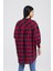Kırmızı Kareli Oduncu Oversize Gömlek 5