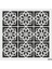 Ardışık Desen Stencil Şablon 30X30 R-075 1