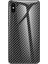 Apple iPhone Xs / Apple iPhone x Uyumlu Karbon Fiber Doku Temperli Cam + Pc + Tpu Hibrit Telefon Kılıfı (Yurt Dışından) 1