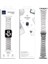 Apple Watch Uyumlu 7 41MM Şık Bakla Dizayn Metal Kordon 5