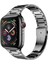 Apple Watch Uyumlu 7 45MM Şık Bakla Dizayn Metal Kordon 1