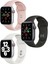 Apple Watch Uyumlu 1 2 3 4 5 6 Se 38MM Yumuşak Pürüzsüz 3 In 1 Siyah Pembe Beyaz Klasik Kordon 1
