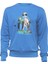 Sweatshirt Nature Ormanın Kralı Erkek Mavi 5