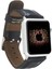 Apple Watch Uyumlu Deri Kordon 42-44MM Taba 1