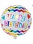 Happy Birthday Kalpli Folyo Balon 1ADET 1